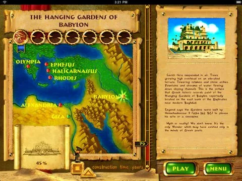 Изображение игры: 7 Wonders HD