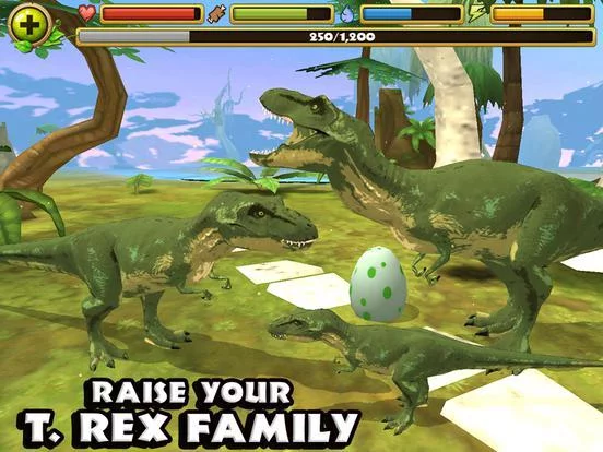 Изображение игры: Tyrannosaurus Rex Simulator
