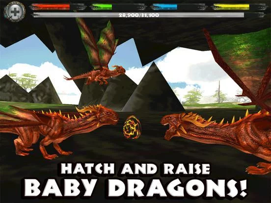 Изображение игры: World of Dragons: 3D Simulator
