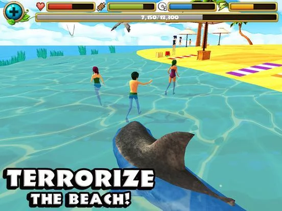 Изображение игры: Wildlife Simulator: Shark
