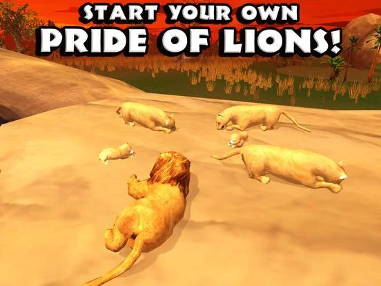 Изображение игры: Safari Simulator: Lion
