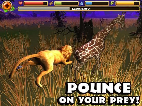 Изображение игры: Safari Simulator: Lion
