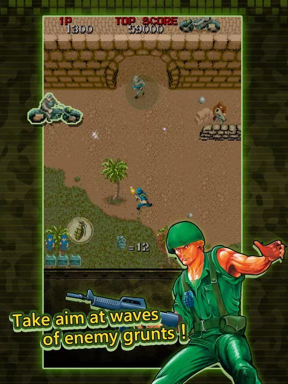 Изображение игры: Wolf of the Battlefield: Commando MOBILE