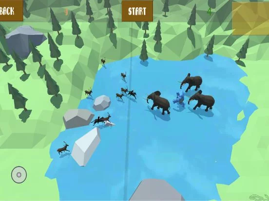 Изображение игры: Animal Poly Fight Simulator