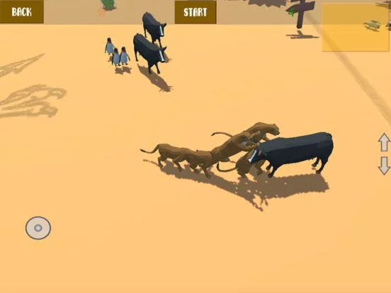 Изображение игры: Animal Poly Fight Simulator