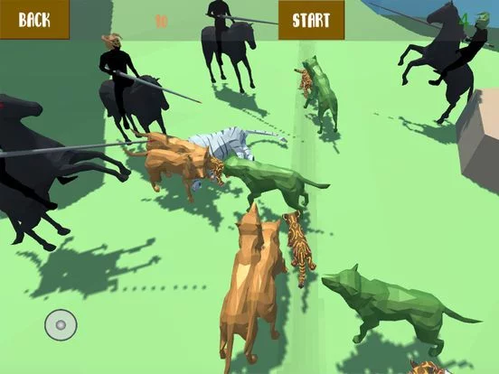 Изображение игры: Animal Poly Fight Simulator