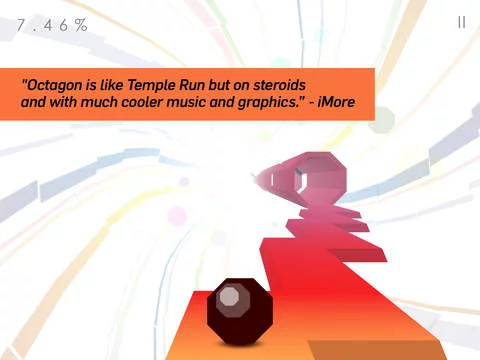 Изображение игры: Octagon - A Minimal Arcade Game with Maximum Challenge