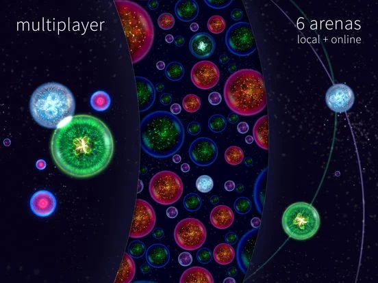 Изображение игры: Osmos for iPad