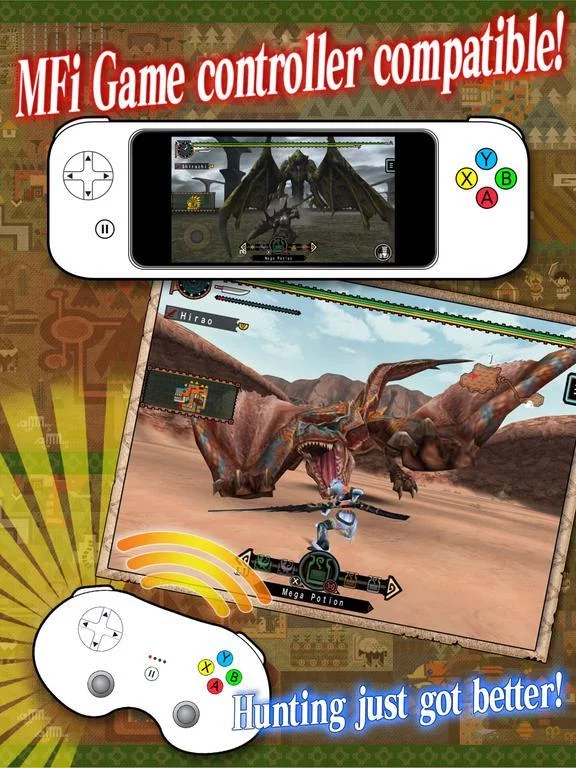 Изображение игры: MONSTER HUNTER FREEDOM UNITE for iOS