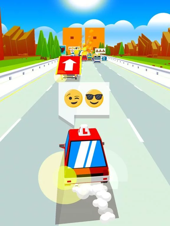 Изображение игры: Dashy Crashy