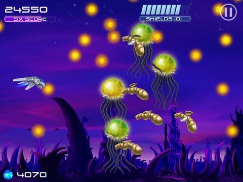 Изображение игры: JAM: Jets Aliens Missiles