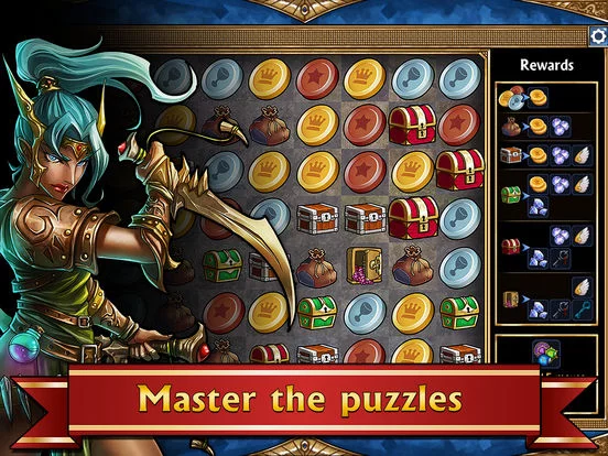 Изображение игры: Gems of War – Match 3 RPG
