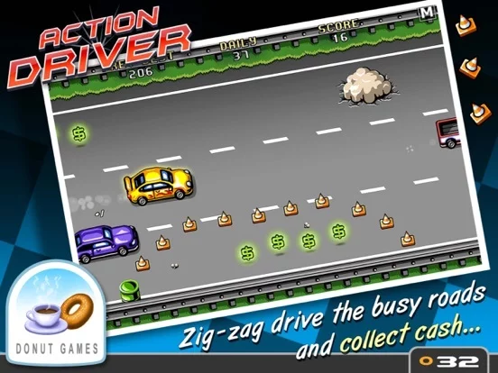 Изображение игры: Action Driver