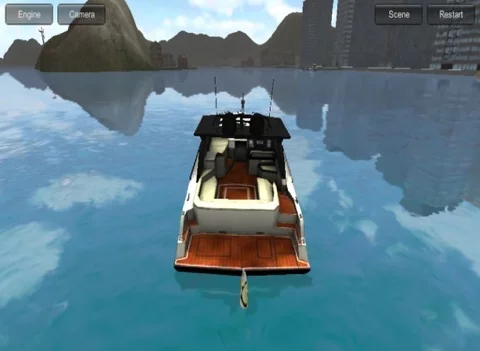 Изображение игры: Boat Sim
