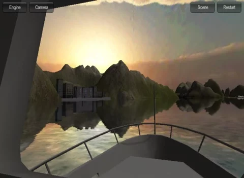 Изображение игры: Boat Sim