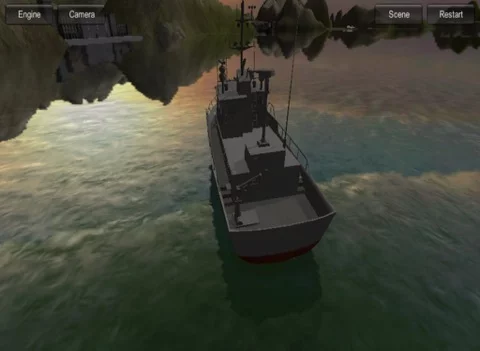 Изображение игры: Boat Sim