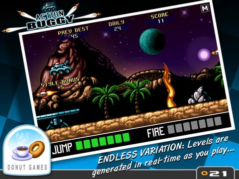 Изображение игры: Action Buggy