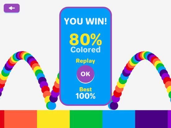 Изображение игры: Rainbow Dash: Color This World