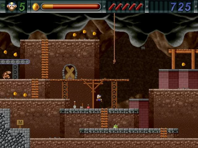 Изображение игры: Gold Miner Joe