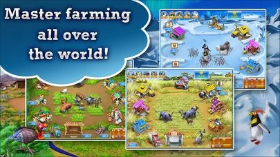 Изображение игры: Farm Frenzy 3. Farming game