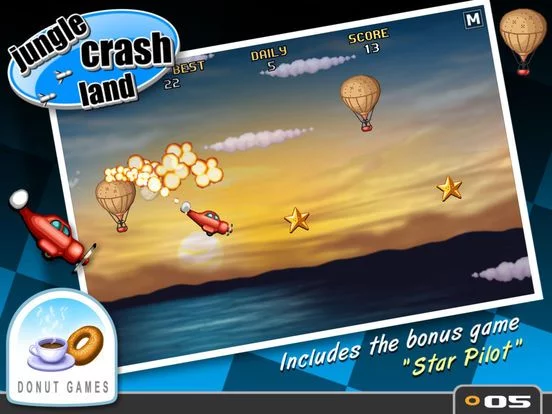 Изображение игры: Jungle Crash Land