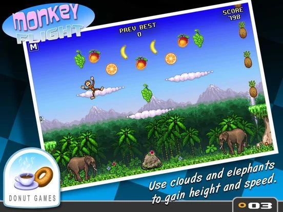 Изображение игры: Monkey Flight