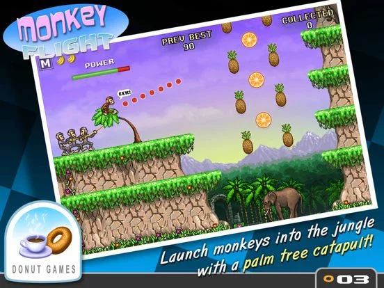 Изображение игры: Monkey Flight