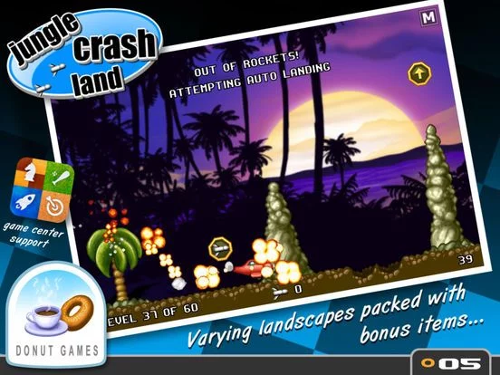 Изображение игры: Jungle Crash Land
