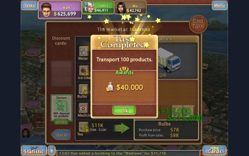 Изображение игры: Trade Mania