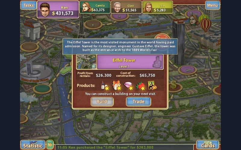 Изображение игры: Trade Mania