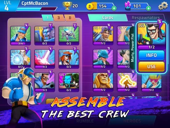 Изображение игры: Rumble Heroes