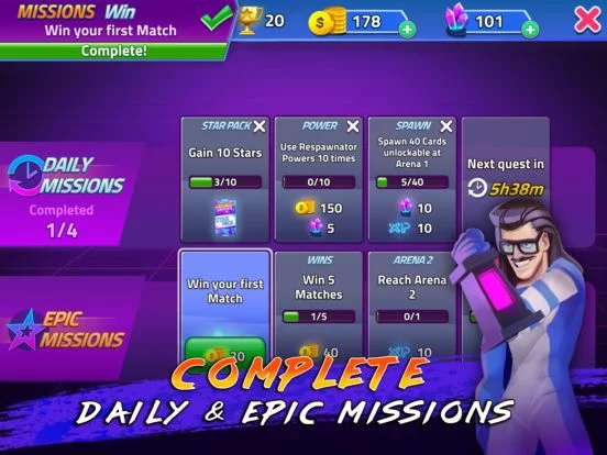 Изображение игры: Rumble Heroes
