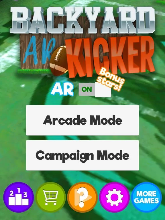 Изображение игры: Backyard AR Kicker
