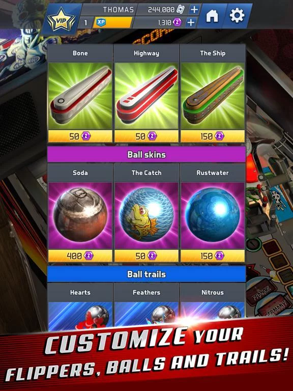 Изображение игры: Williams Pinball