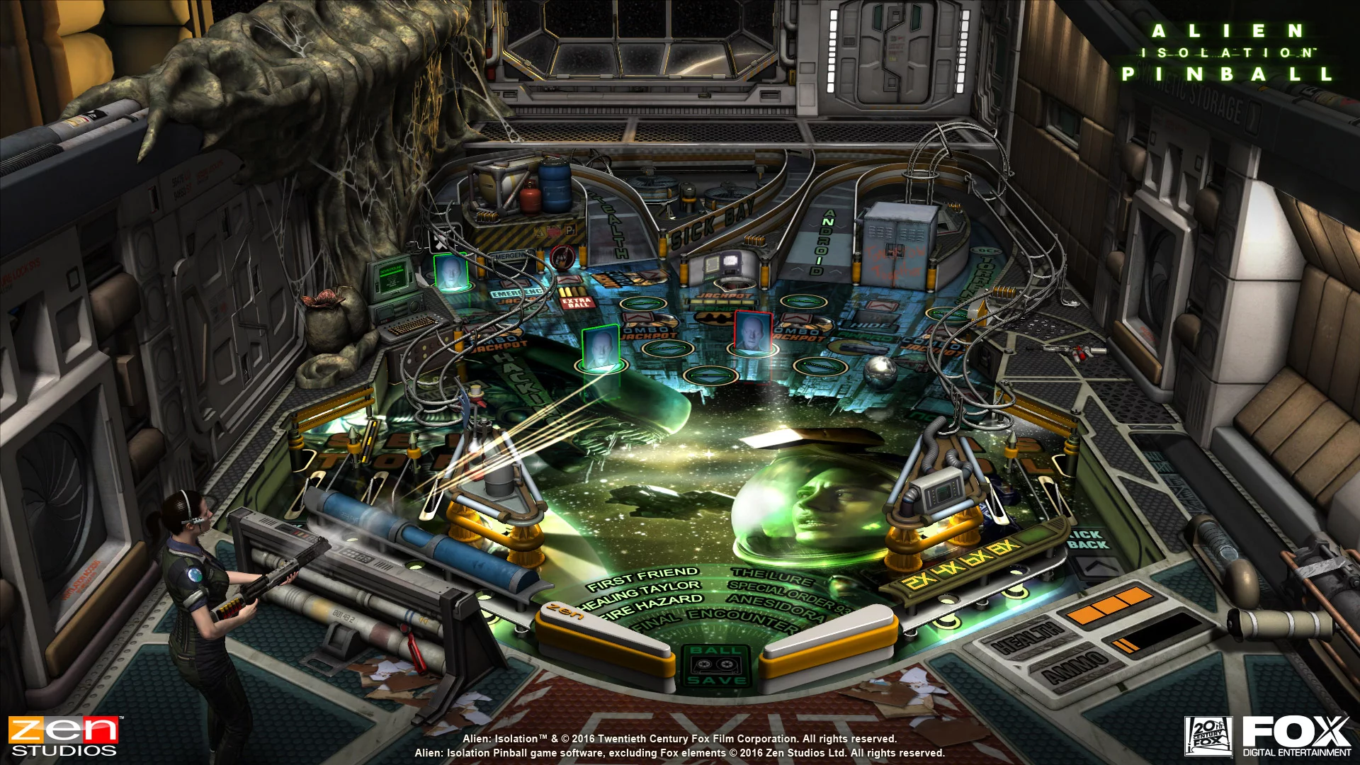 Изображение игры: Aliens vs. Pinball