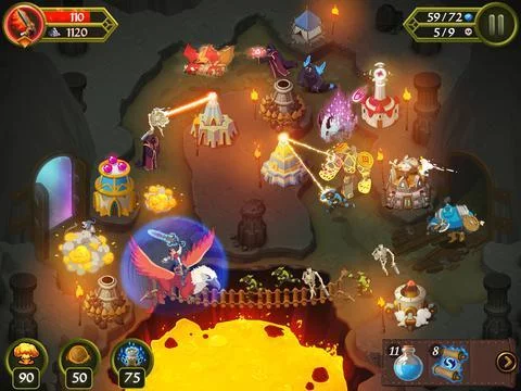 Изображение игры: Crystal Siege