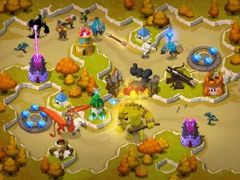 Изображение игры: Crystal Siege