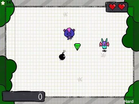 Изображение игры: Monster Rush - Dash with the Cute Monster