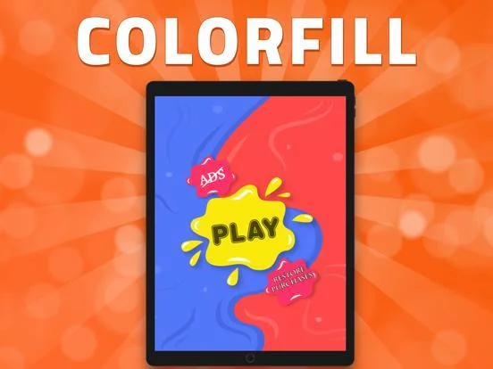Изображение игры: Color Fill Shapes