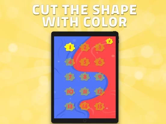 Изображение игры: Color Fill Shapes