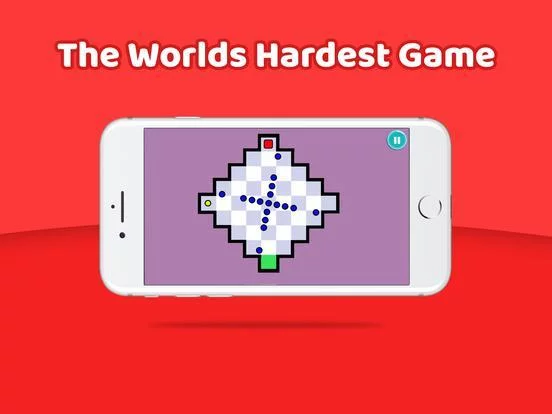 Изображение игры: The Worlds Hardest Game