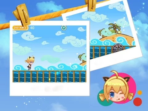 Изображение игры: Cute Girl Run - Beauty, adventure