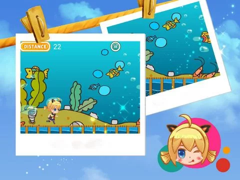 Изображение игры: Cute Girl Run - Beauty, adventure