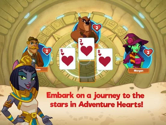 Изображение игры: Adventure Hearts