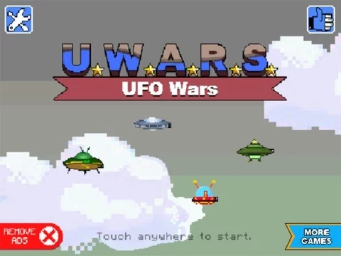 Изображение игры: UFO War - battle with Alien
