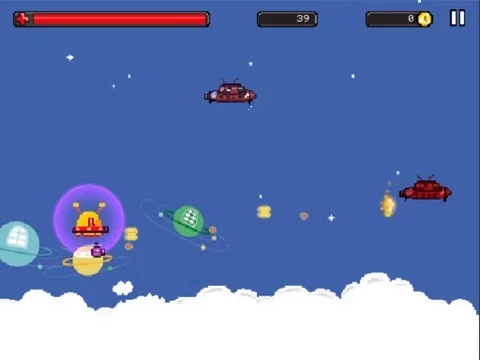 Изображение игры: UFO War - battle with Alien