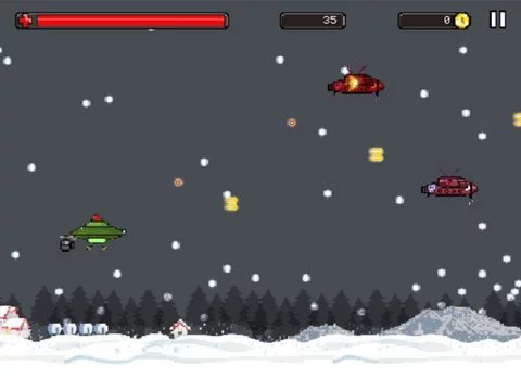 Изображение игры: UFO War - battle with Alien