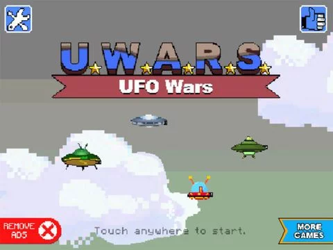 Изображение игры: UFO War - battle with Alien