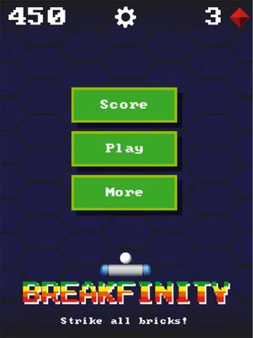 Изображение игры: Brick Breaker Infinity+ Free