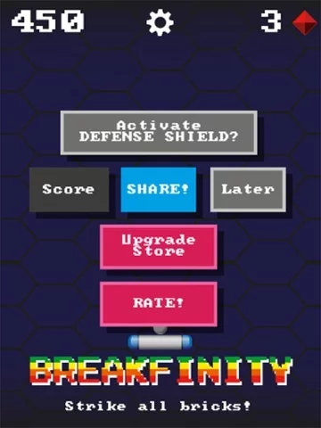 Изображение игры: Brick Breaker Infinity+ Free